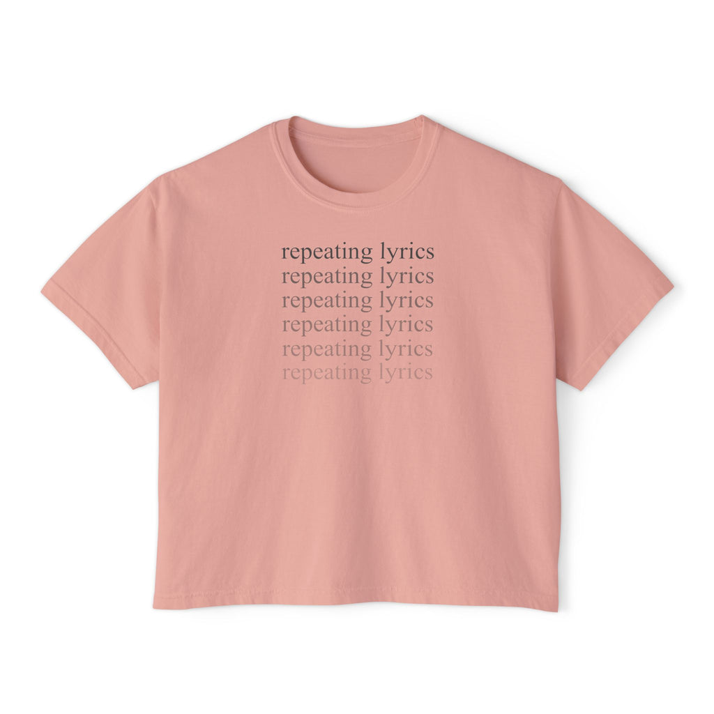 Repeating Lyrics T-Shirt
