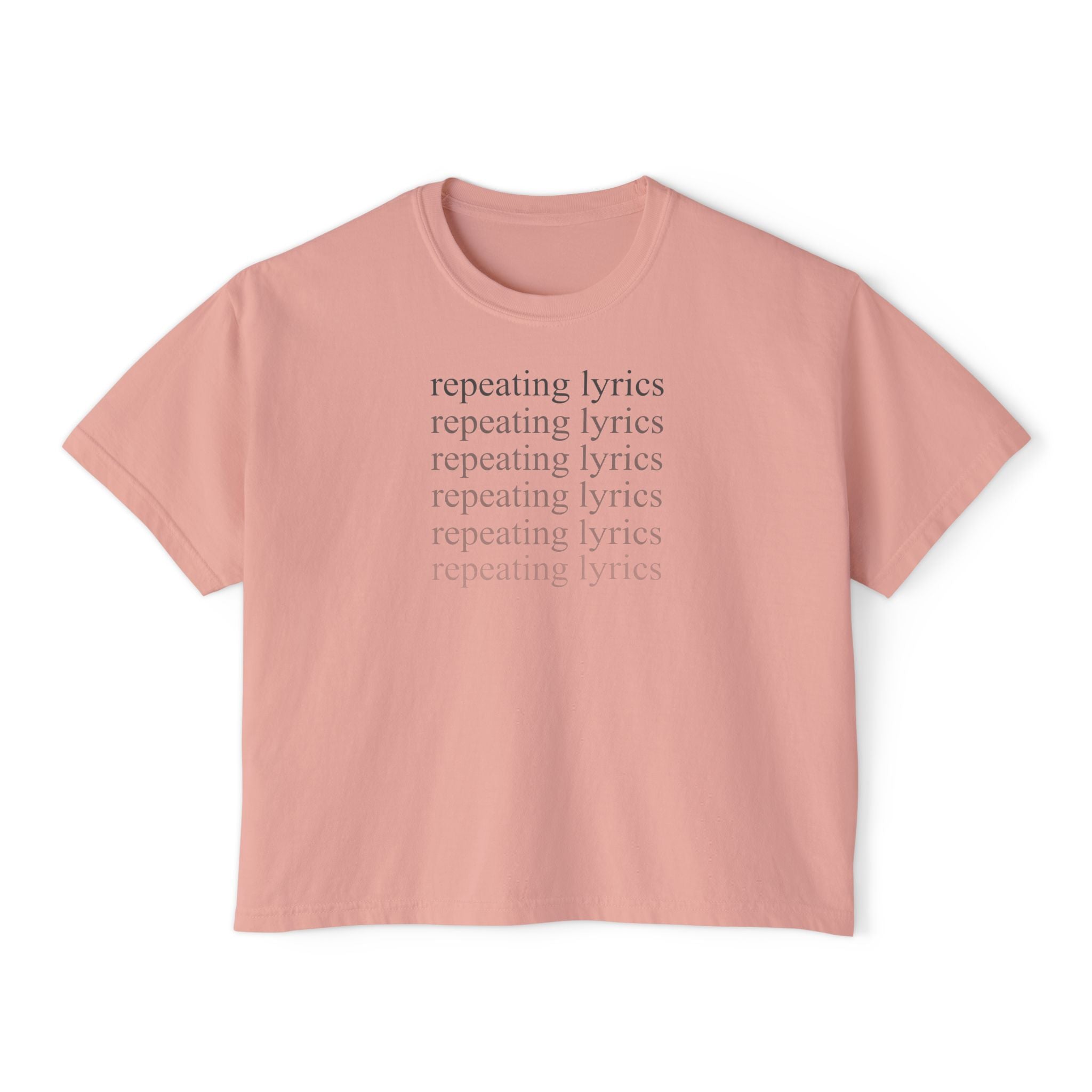 Repeating Lyrics T-Shirt
