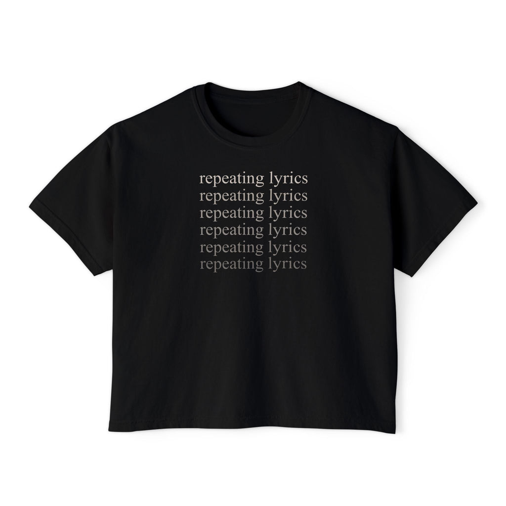 Repeating Lyrics T-Shirt