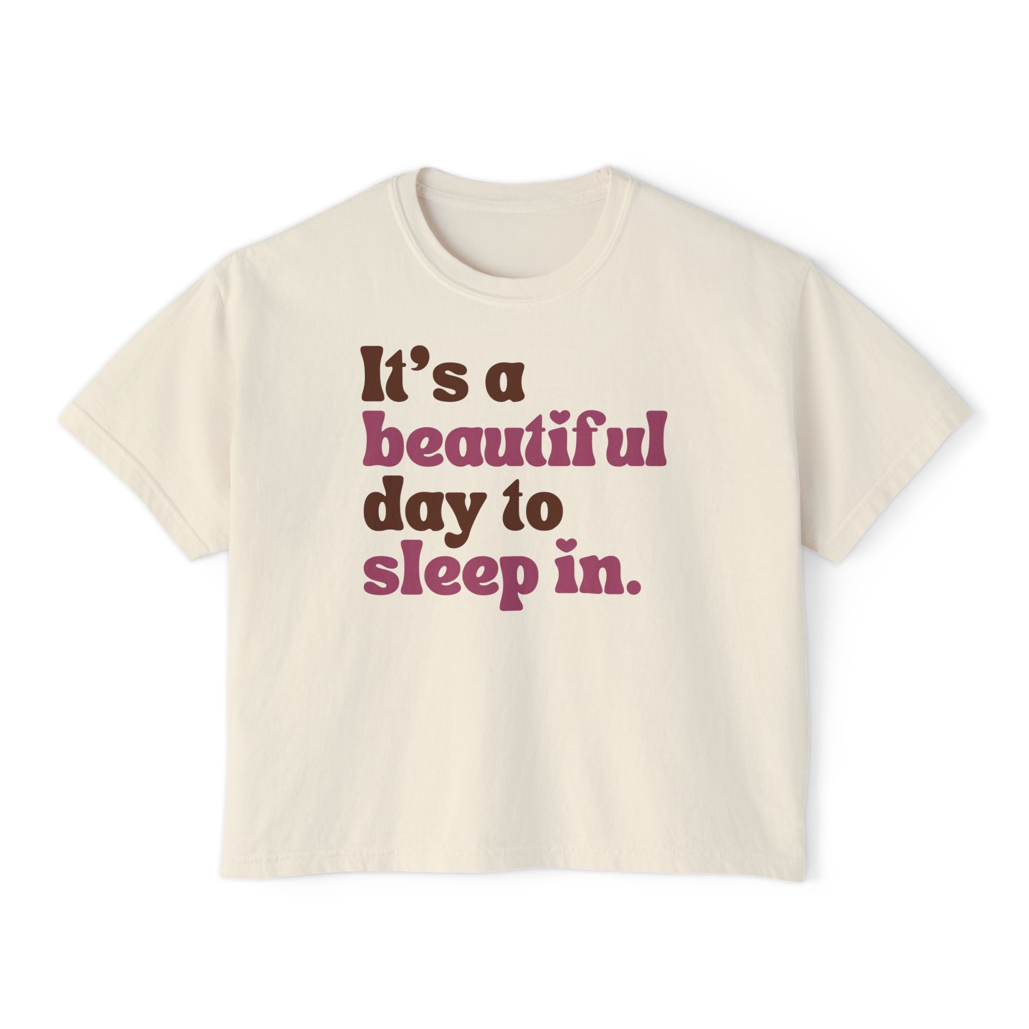 It's A Beautiful Day To Sleep In T-Shirt