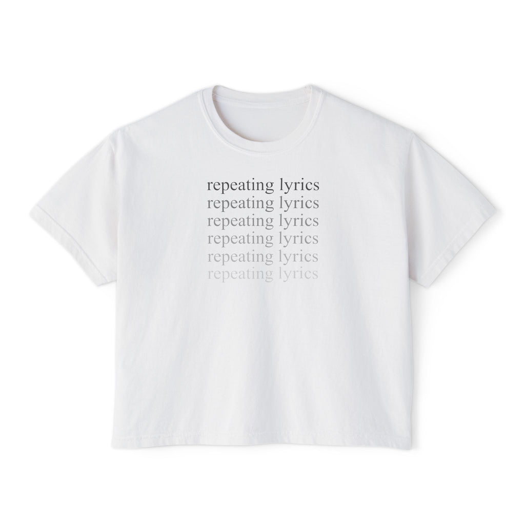 Repeating Lyrics T-Shirt