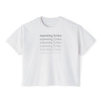 Repeating Lyrics T-Shirt