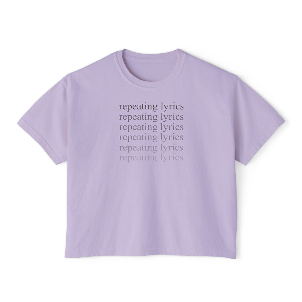 Repeating Lyrics T-Shirt