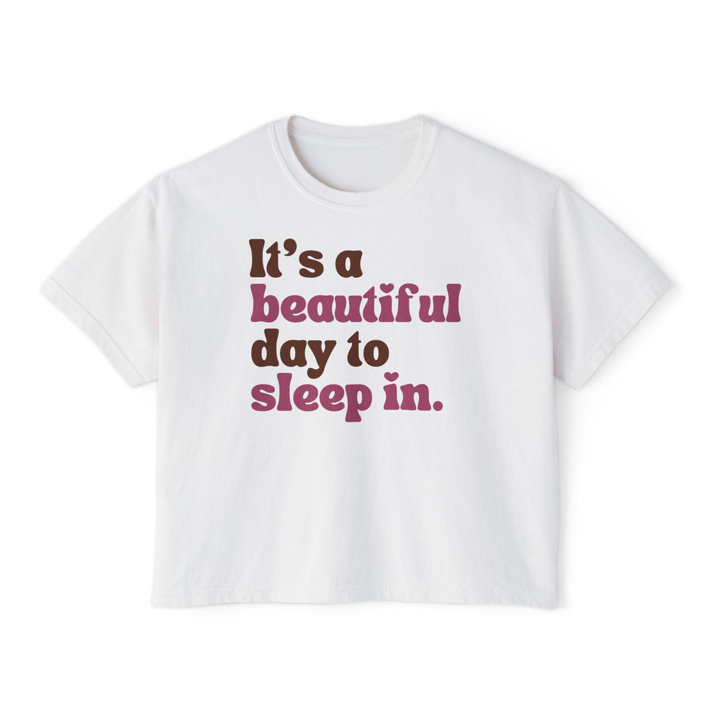 It's A Beautiful Day To Sleep In T-Shirt
