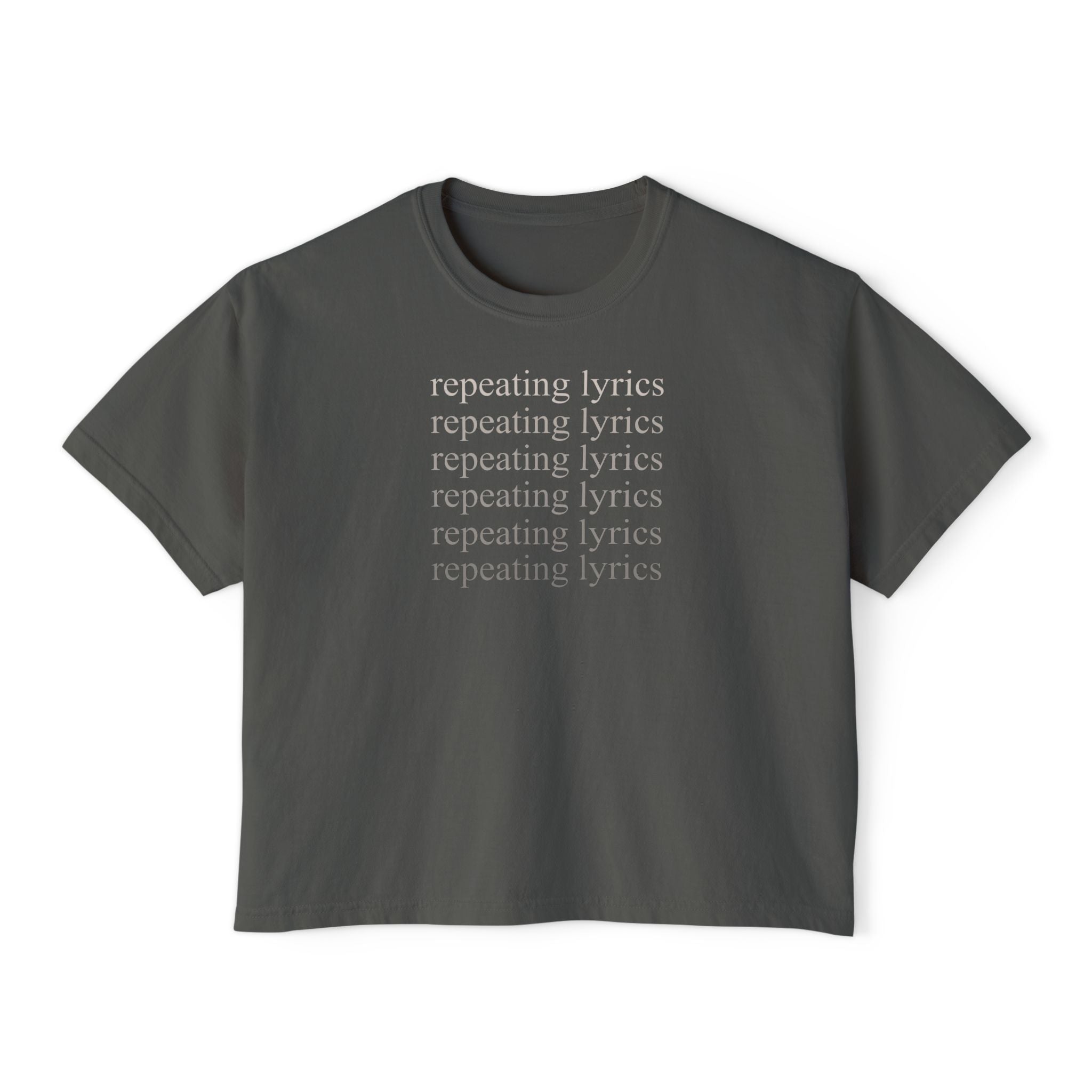 Repeating Lyrics T-Shirt