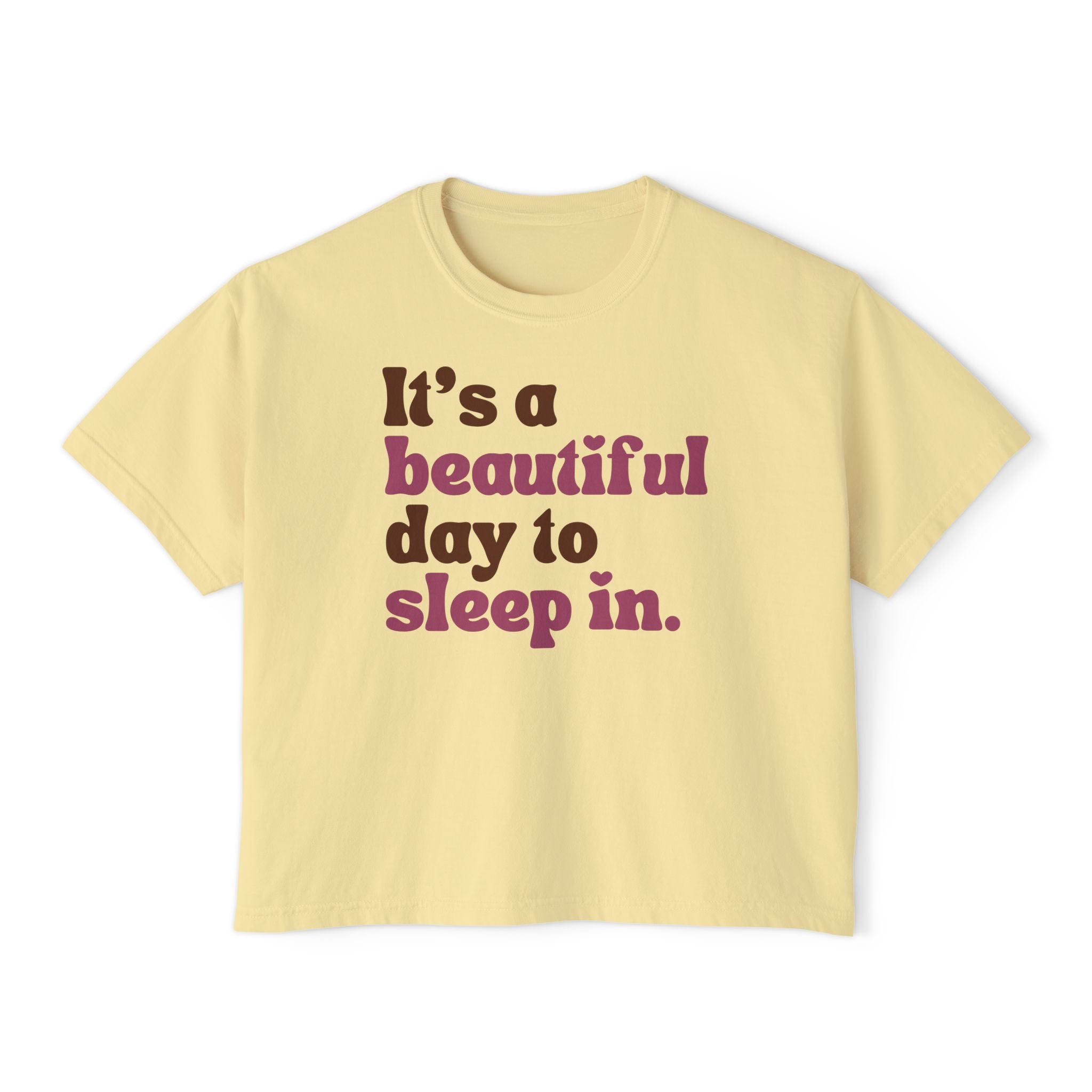 It's A Beautiful Day To Sleep In T-Shirt