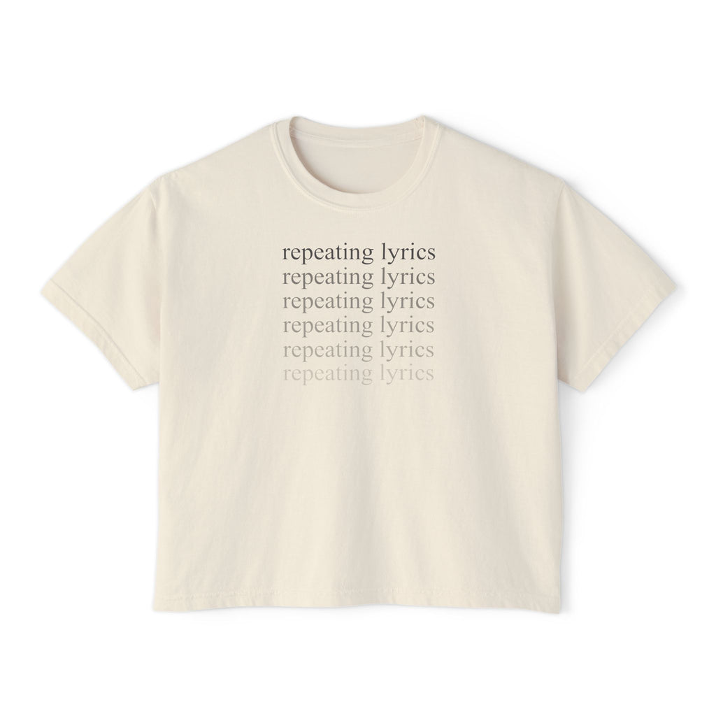Repeating Lyrics T-Shirt