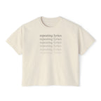 Repeating Lyrics T-Shirt