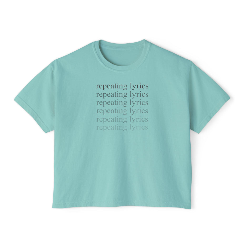 Repeating Lyrics T-Shirt