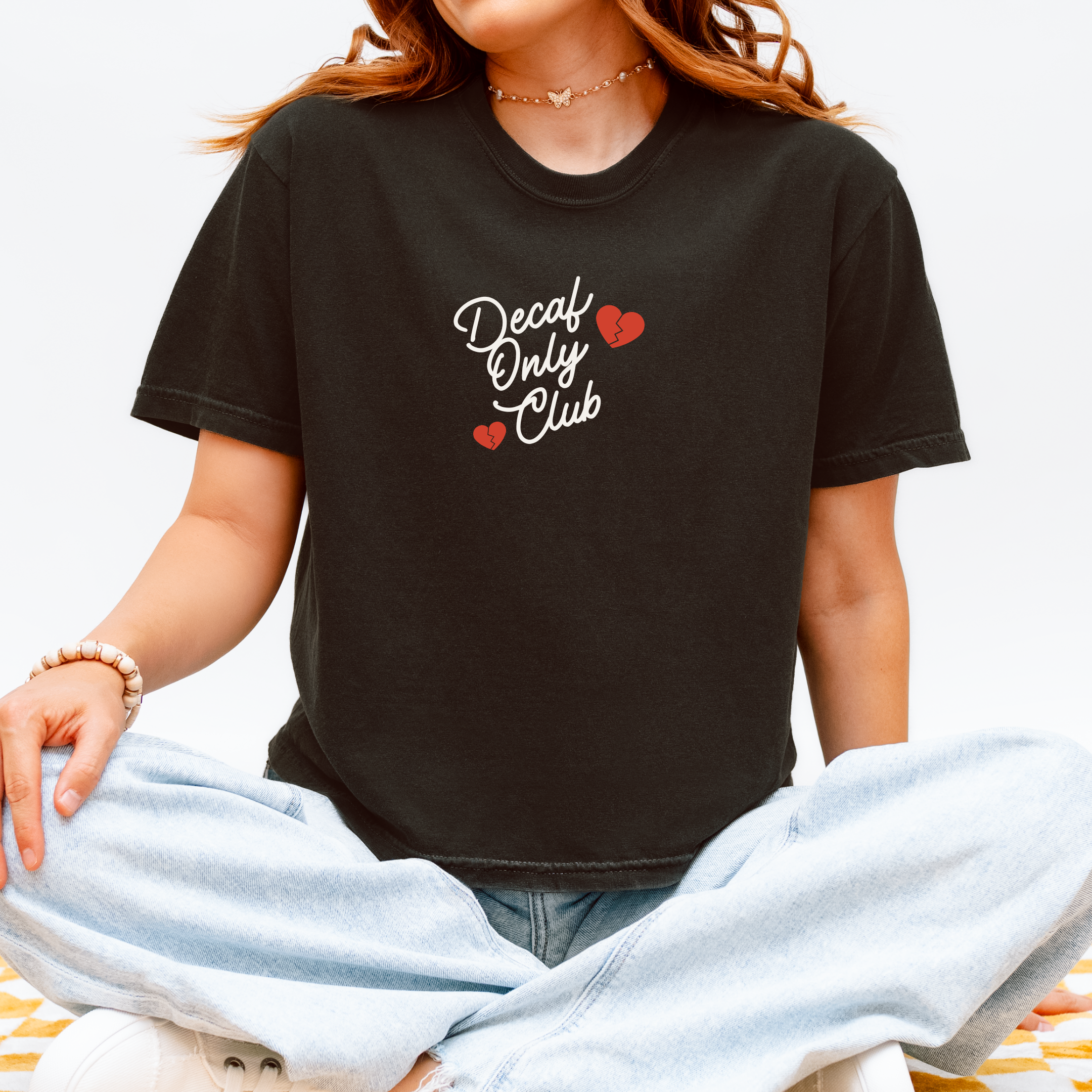 Decaf Only Club T-Shirt