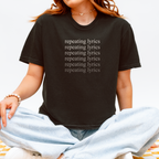 Repeating Lyrics T-Shirt