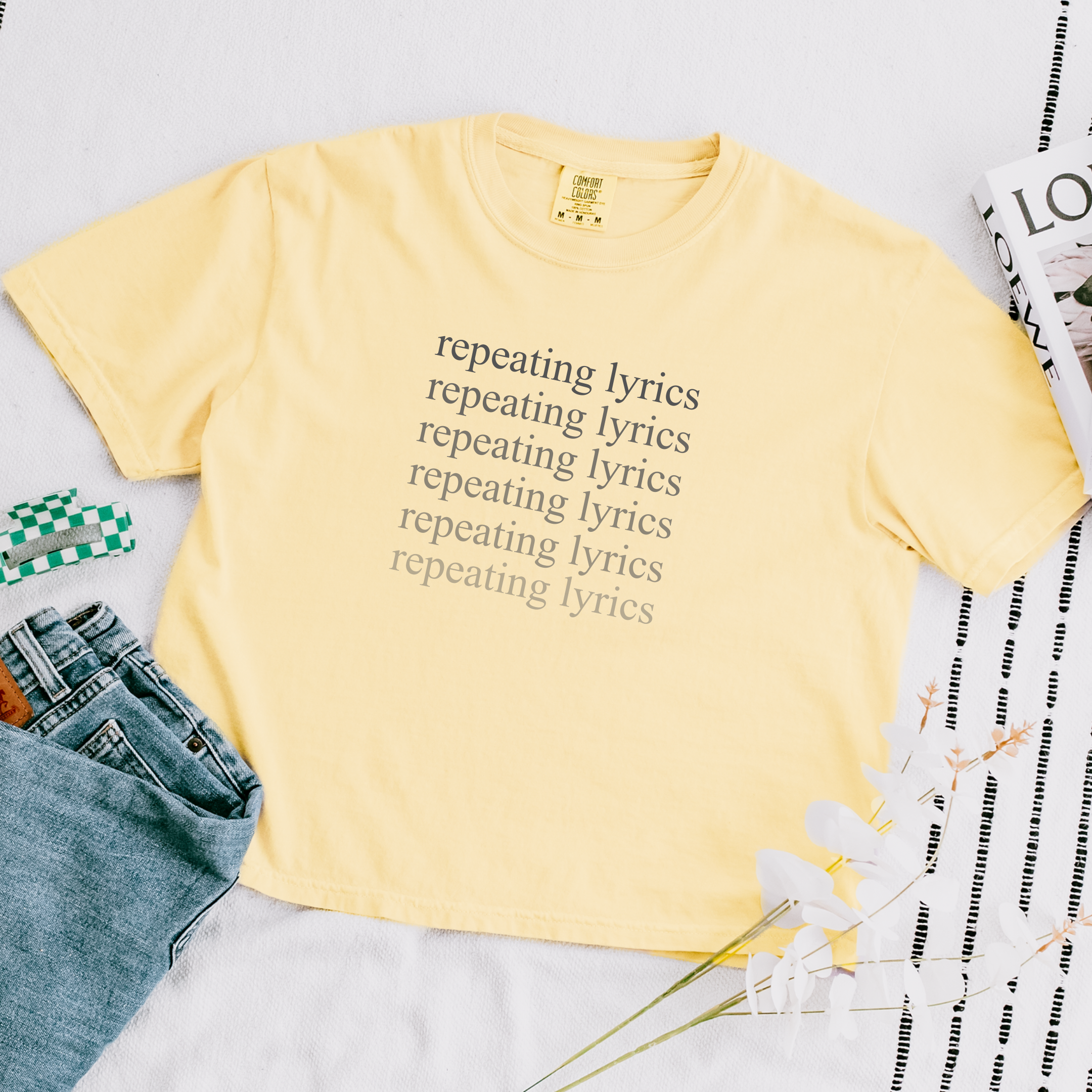 Repeating Lyrics T-Shirt