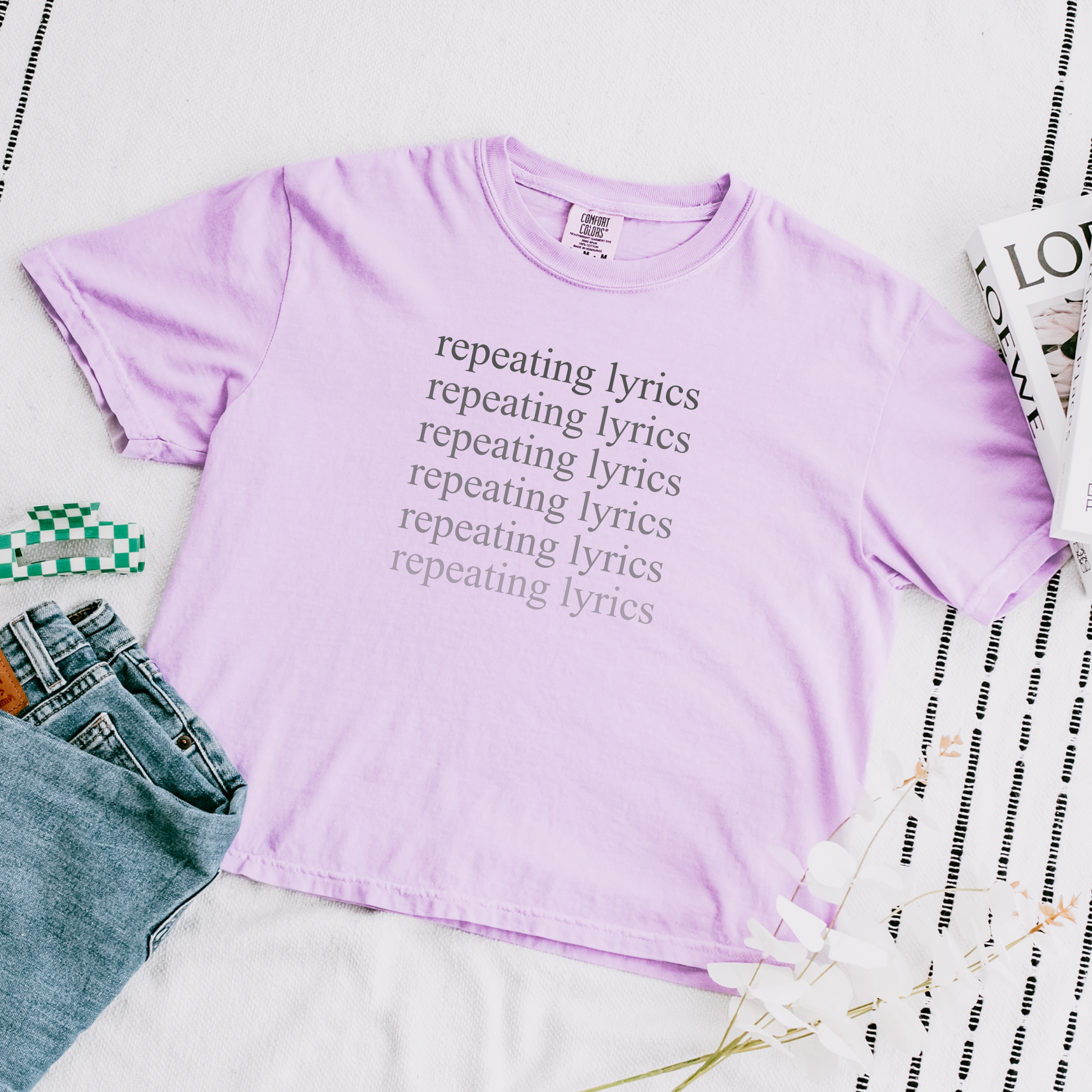 Repeating Lyrics T-Shirt