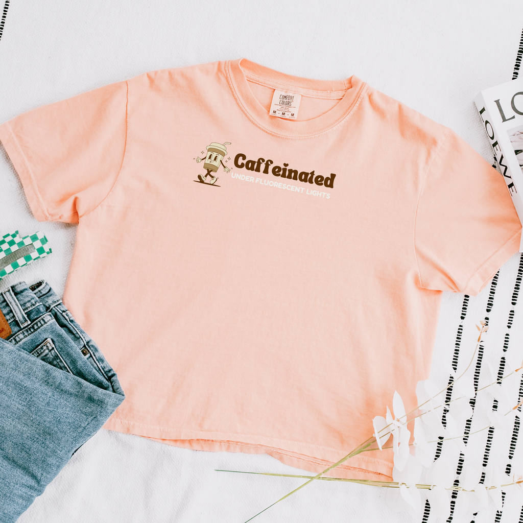 Caffeinated Under Fluorescent Lights T-Shirt